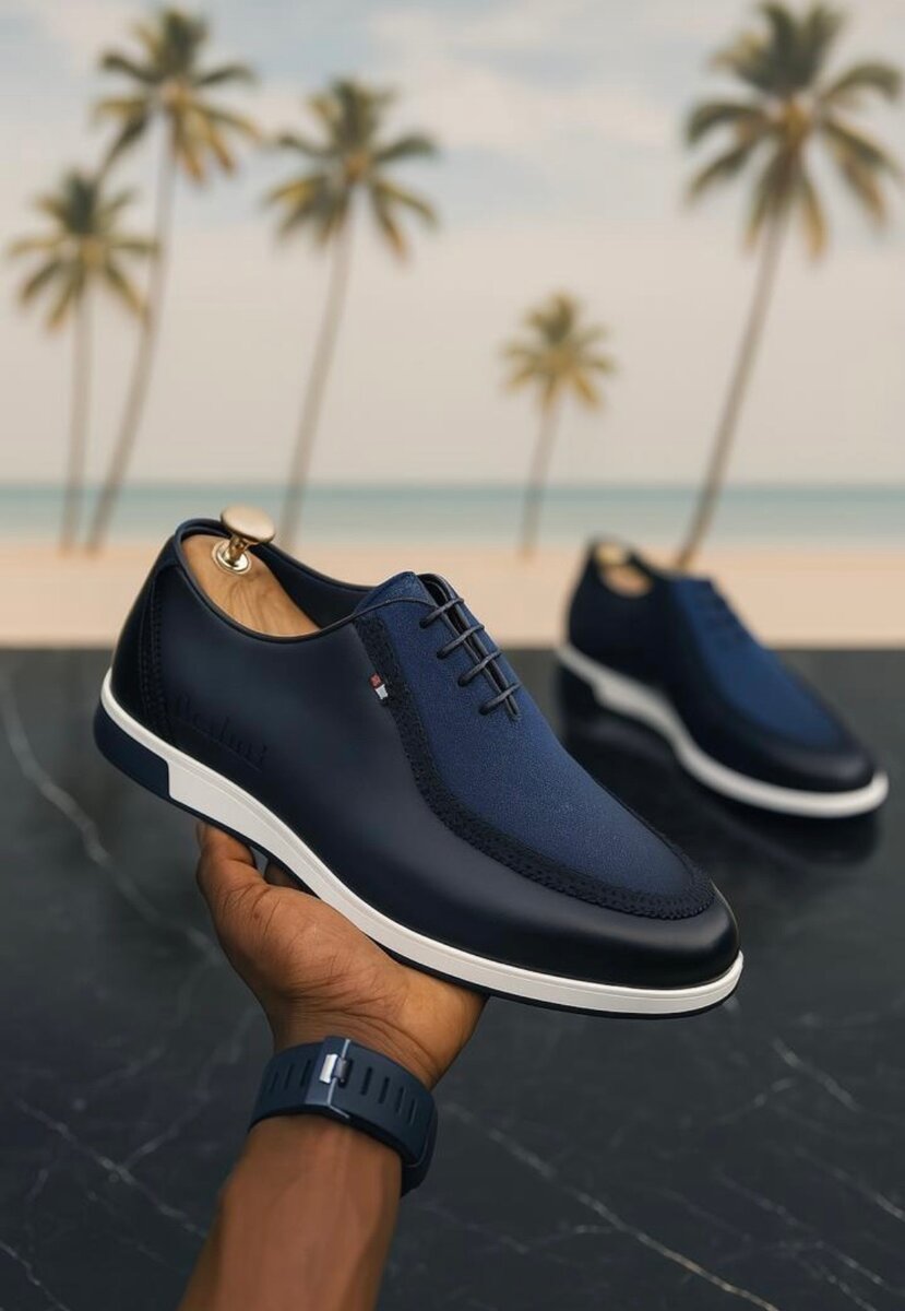 Chaussures en cuir élégantes