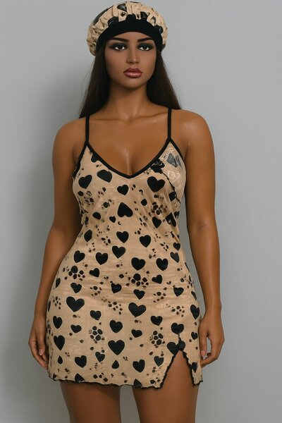 Ensemble de nuisette et bonnet