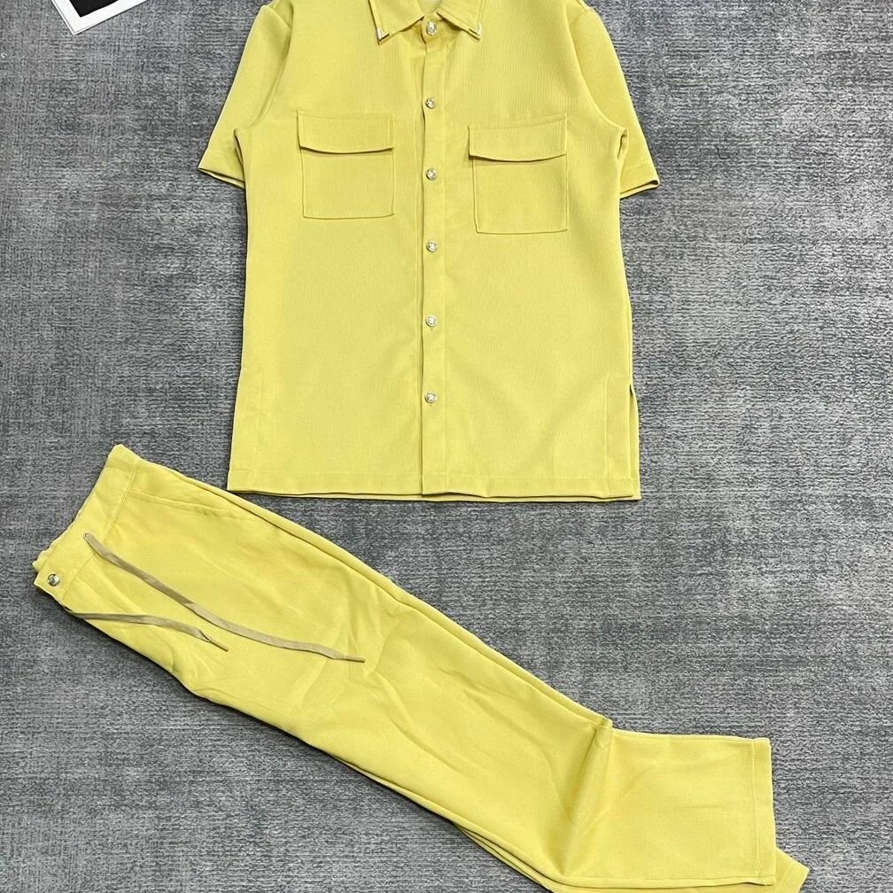 Complet pantalon manches courtes responsable