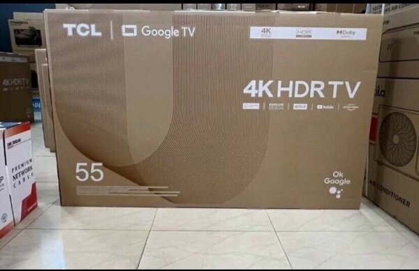 55" 4K TCL TELEVISION