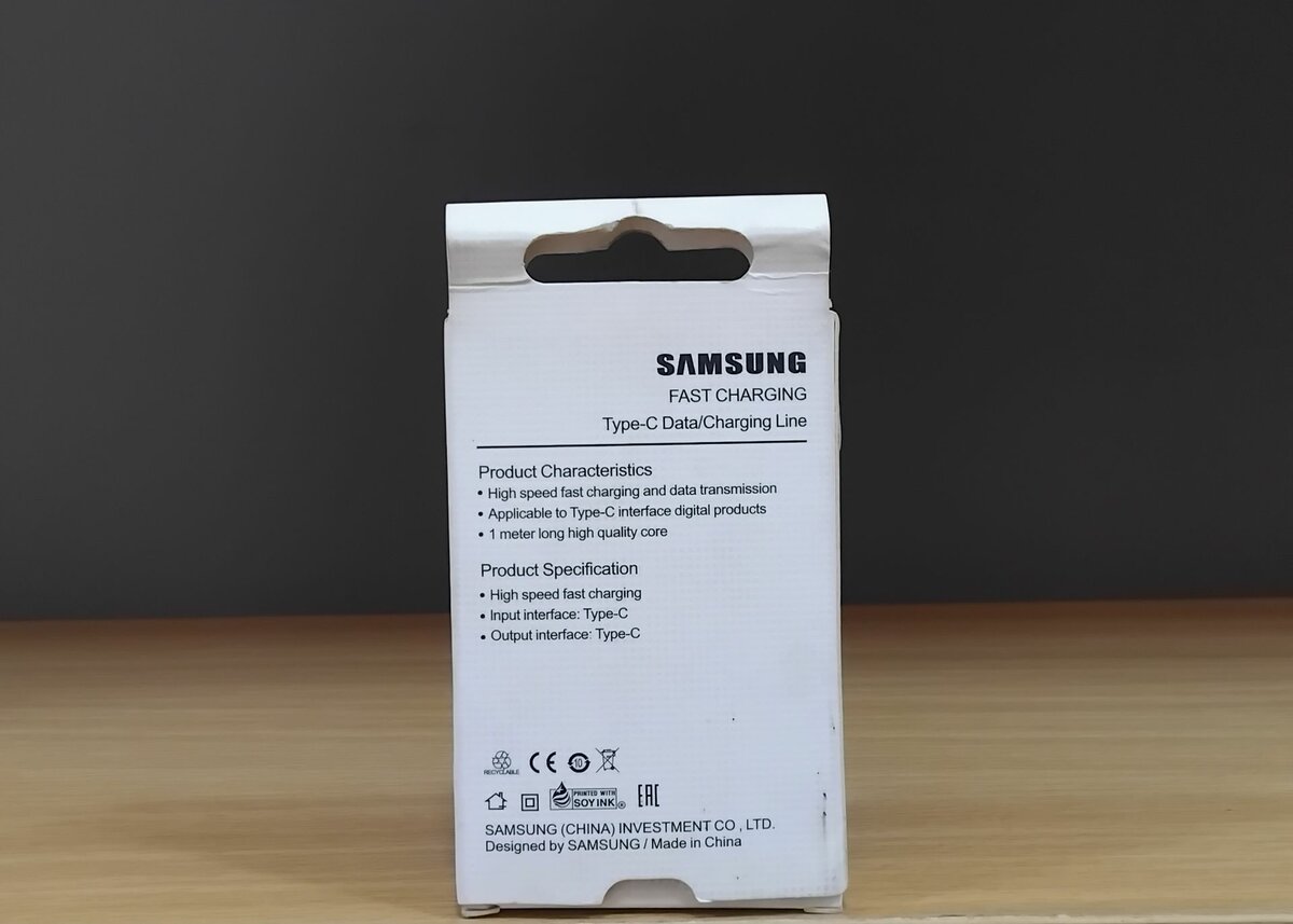 Sumsung USB cable type c data charging line