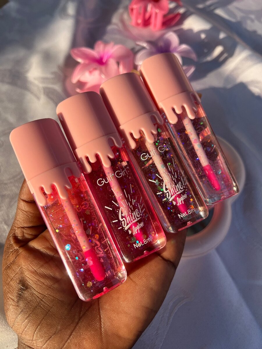 Lot de Brillants à Lèvres Colorés