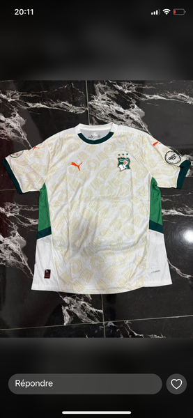 Maillot Équipe de Côte d'Ivoire
