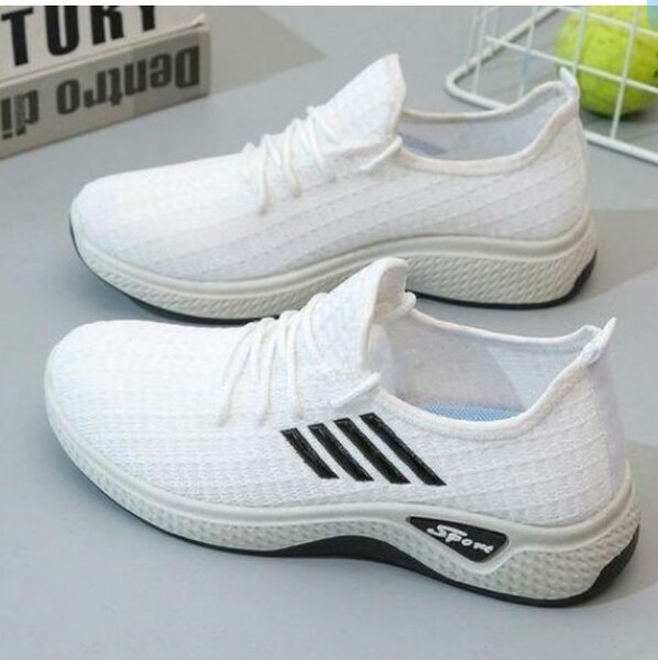 Baskets Blanches Respirantes