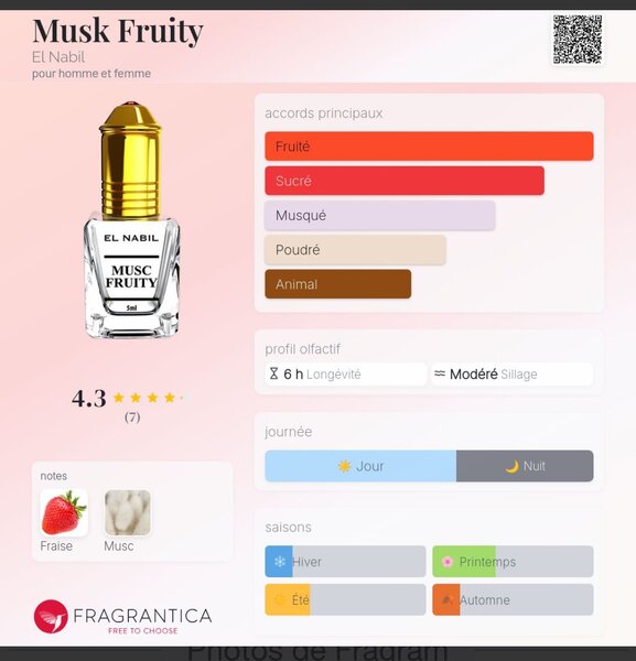 Musk Fruity  El Nabil