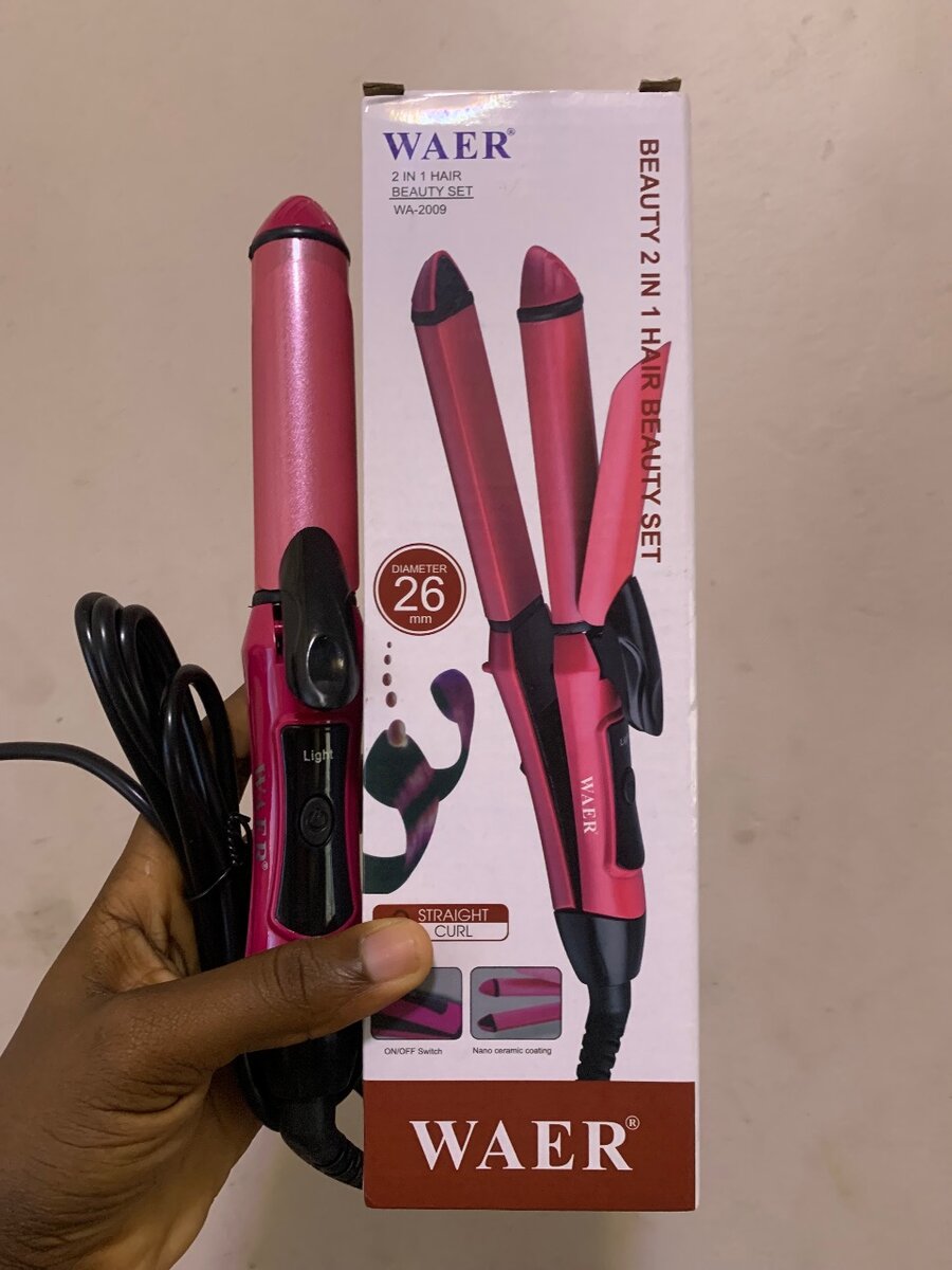 Nova 2 in 1 straightener