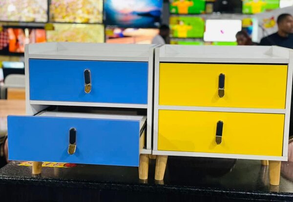 2 PCs bedroom side tables 