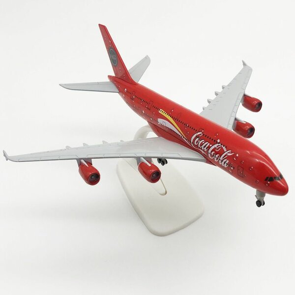Avion Miniature Décoration Coca-Cola