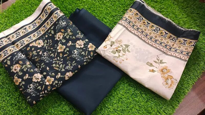3 piece cotton fabric
