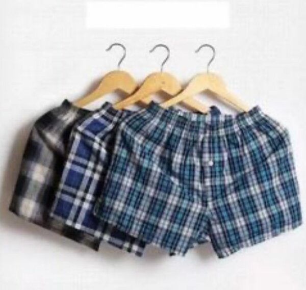Boxers homme à carreaux, confort