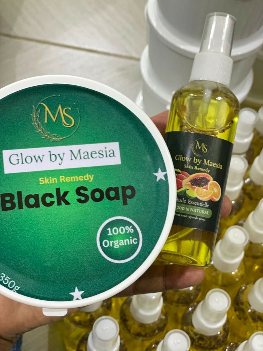 Savon Noir Glow by Maésia