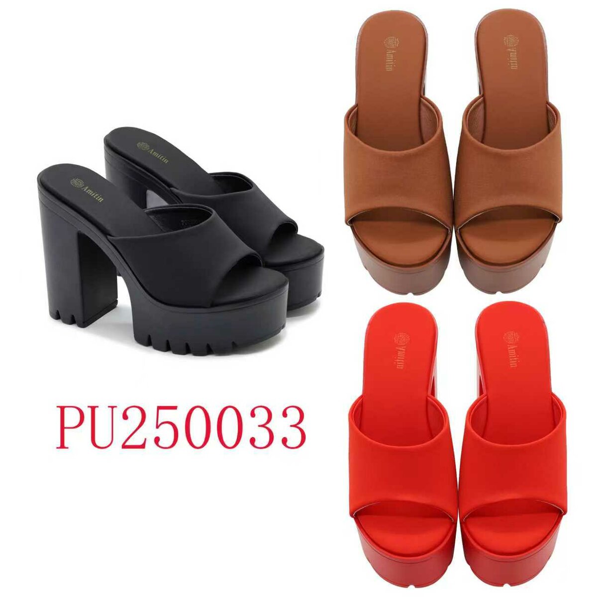 Sandales compensées brillantes