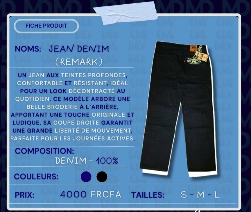 Jean Denim remark