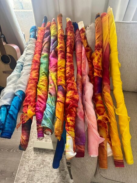 Vibrant Worship Flag