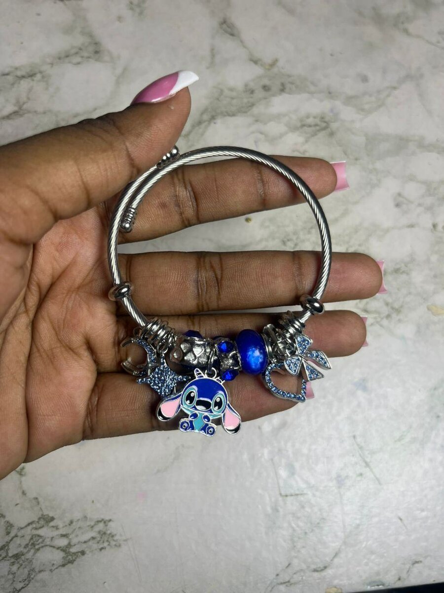 Bracelet à Charms Bleu