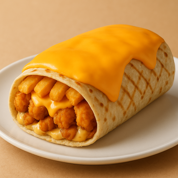 French tacos poulet mariné