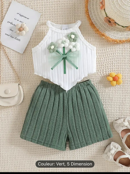 Ensemble Fille Été Chic