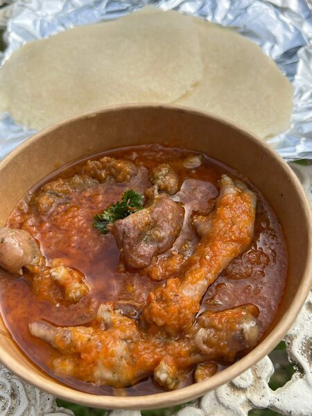 Pattes de poulet bien doux