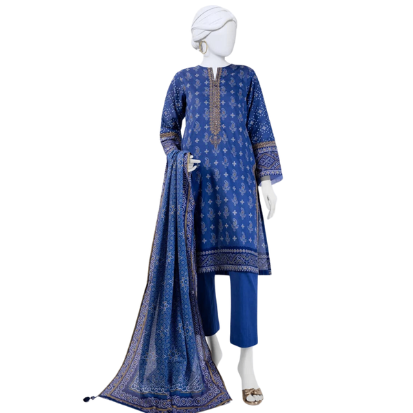 3 piece Lawn suit