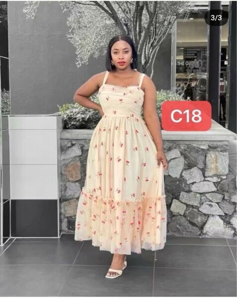 Robe d'été fleurie élégante