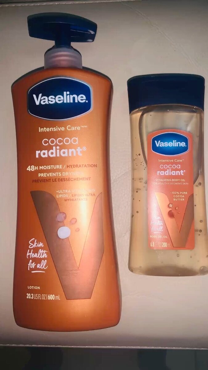 Duo Vaseline : Pommade + huile
