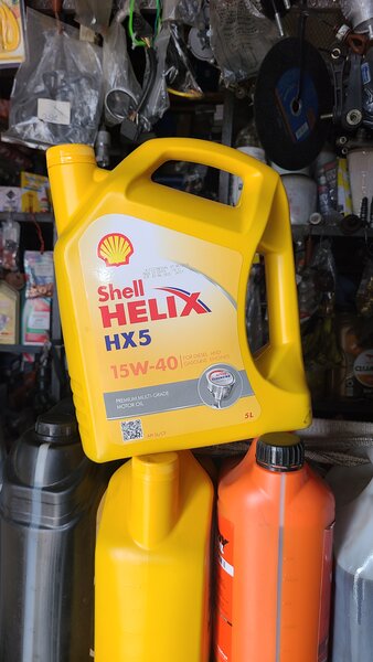 15W-40 SHELL 5L & 5L CASTROL MAGNETIC  10W-40