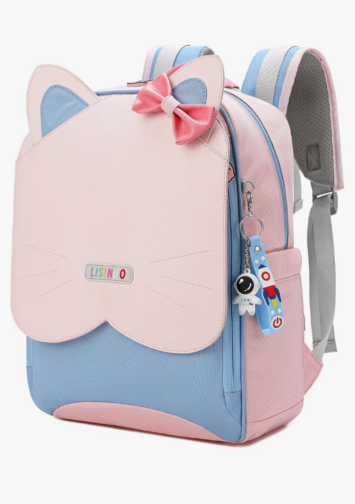 Cute Backpack Cat School Bag for Girls