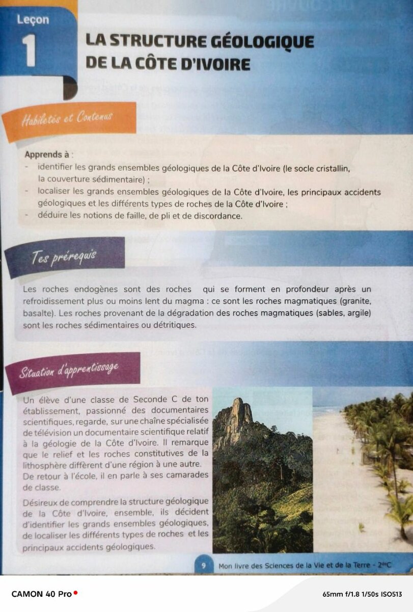 Manuel Scolaire SVT 2e