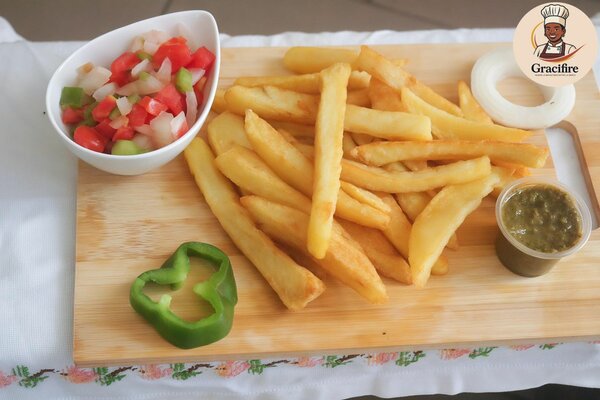 Frites croustillantes maison
