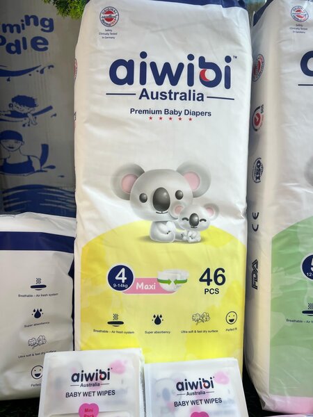 Couches Aiwibi Premium 46 pcs