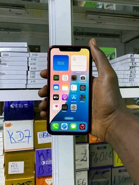 Smartphone iPhone Rouge