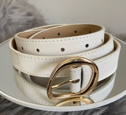 Belt beige  Length: 105 cm