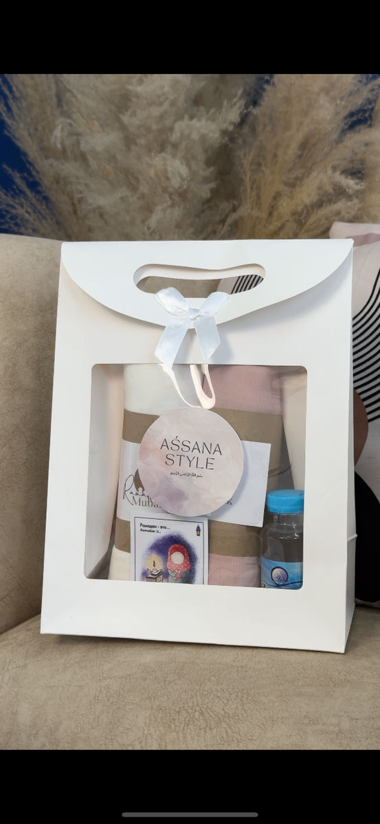 Женский рамадан бокс из палантинов