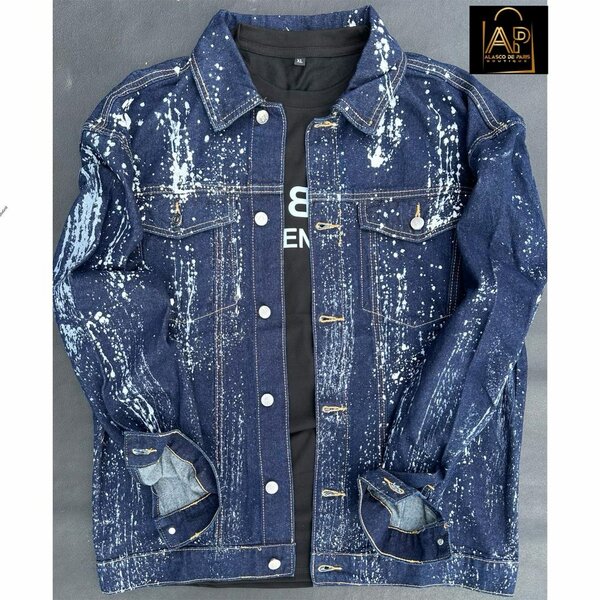 Veste en jean tendance homme