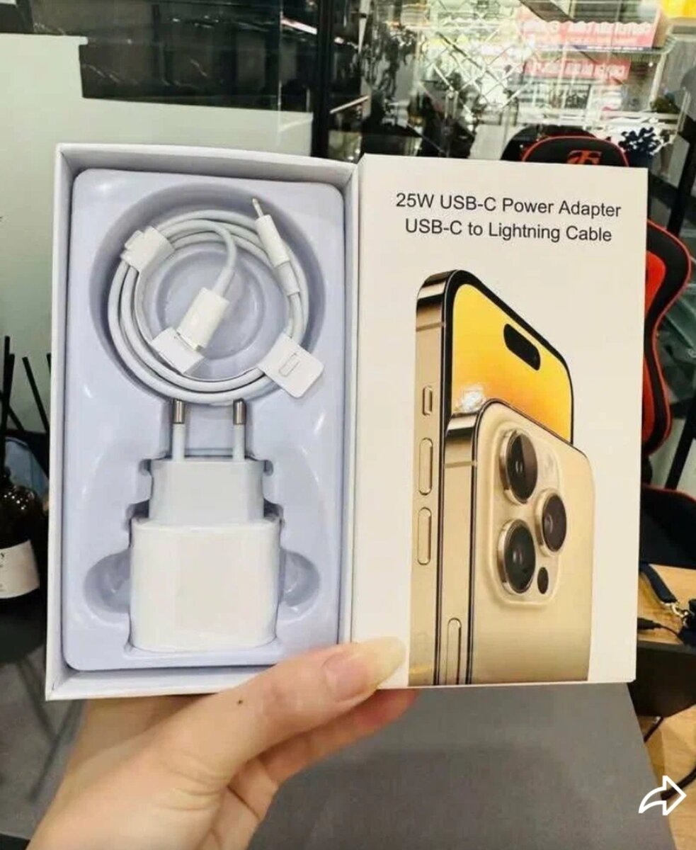 Chargeur d'iphone type-C 25W