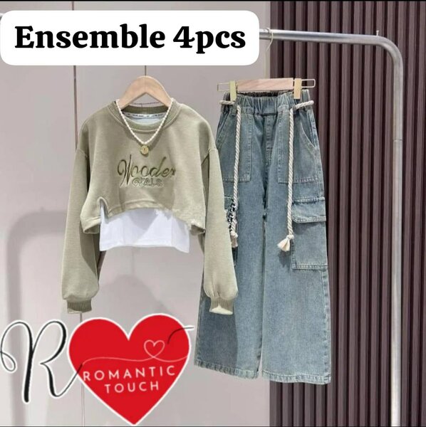Chic ensemble stylé pour fille