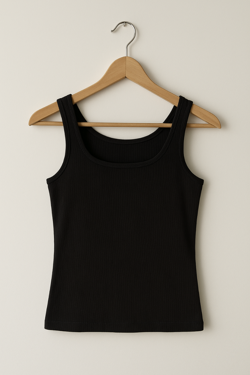 Débardeur Noir Femme