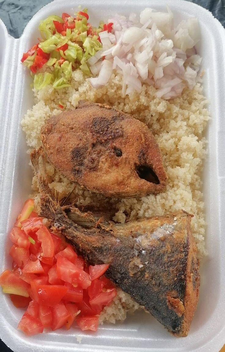 Attieké et Poisson frit