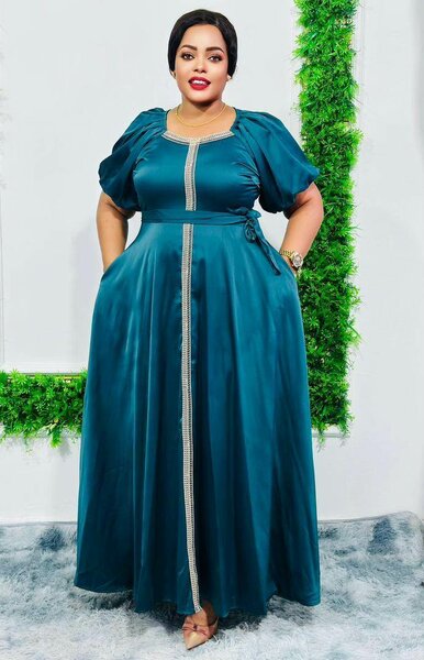 Robe Maxi Élégante Grandes Tailles