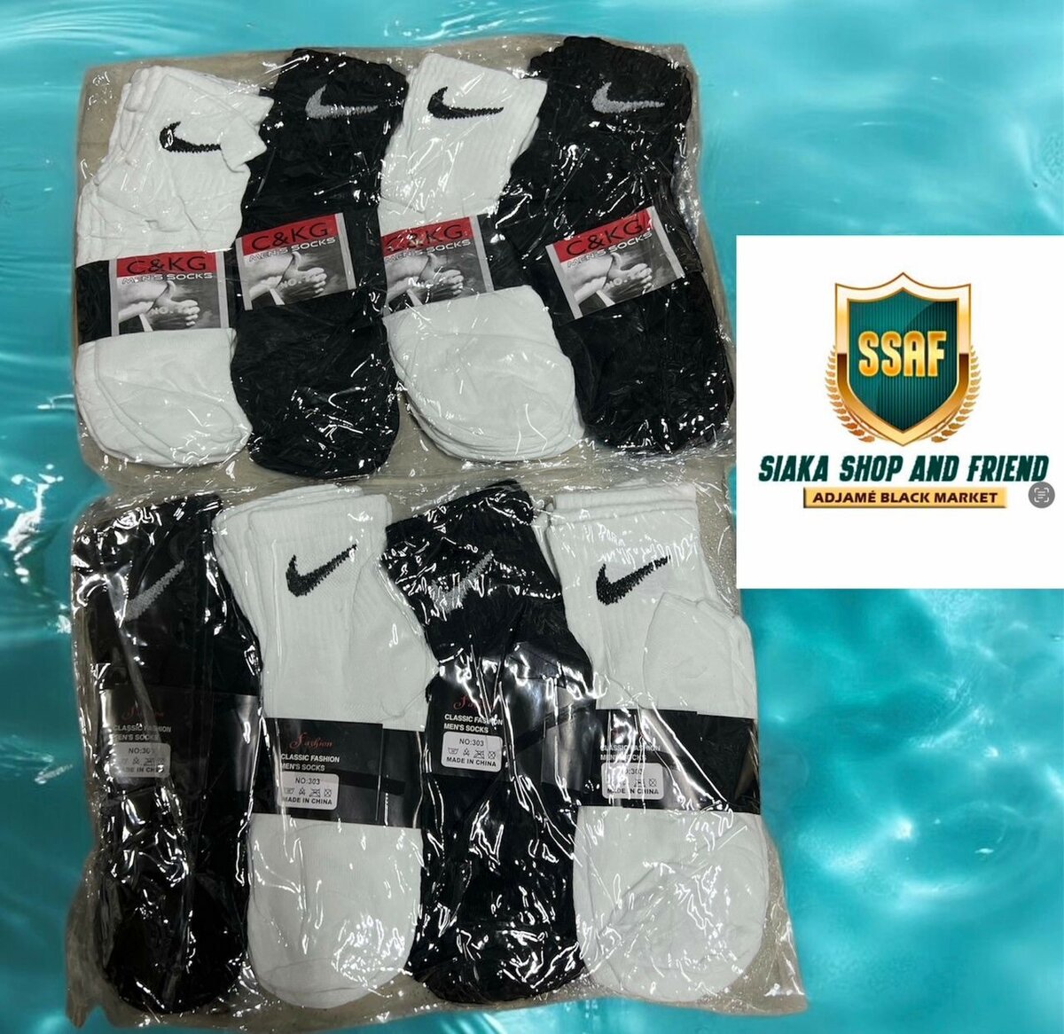 Chaussettes 100% coton