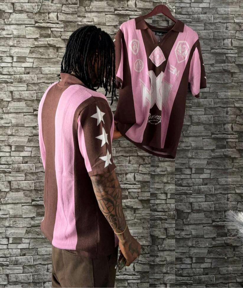 Polo Imprimé Géométrique