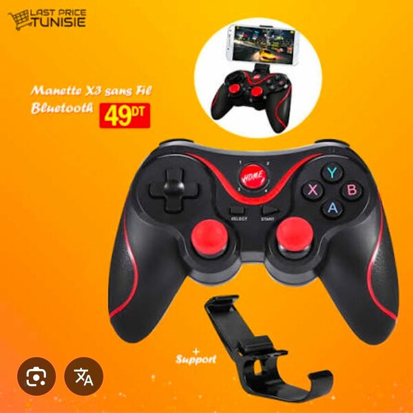 Manette sans fil Bluetooth