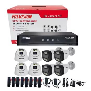 Fosvision Cctv caméra kit 8 ch