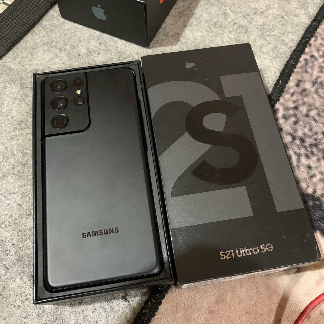 Fresh in box galaxy S21 ultra 5G 256gb/12gb ram 5000mAh batt