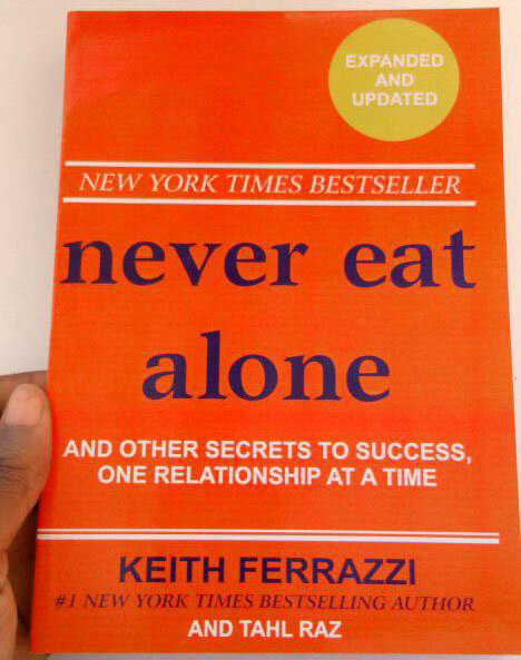 Book "never eat alone"