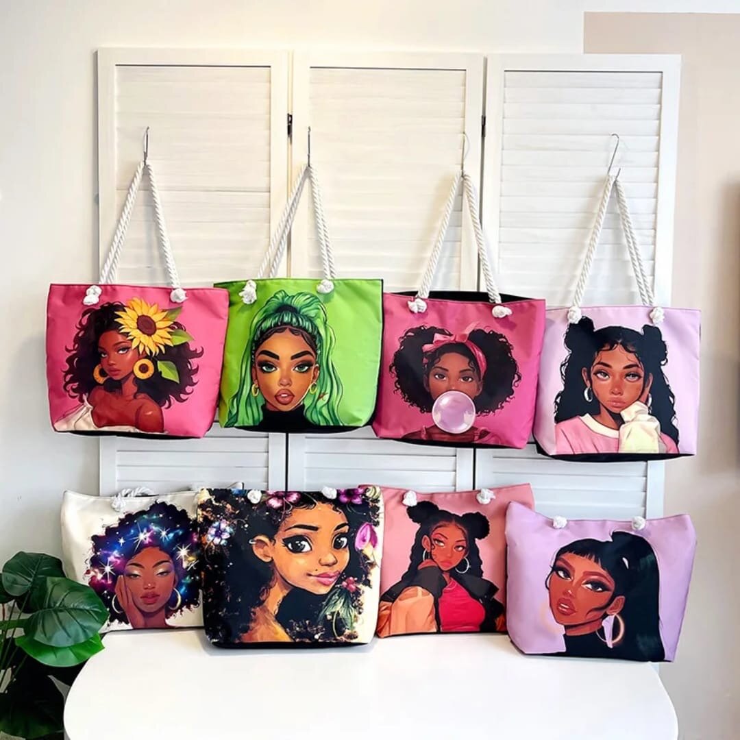 Sacs en toile artistique