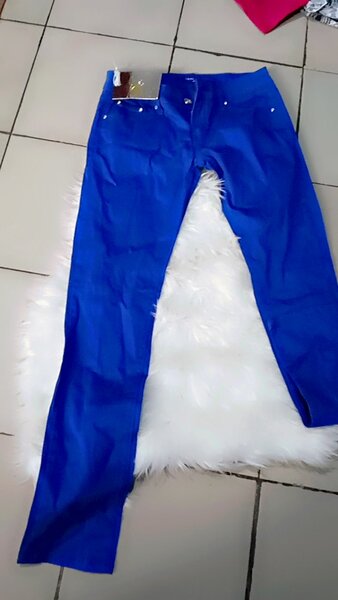 Jean bleu indigo homme