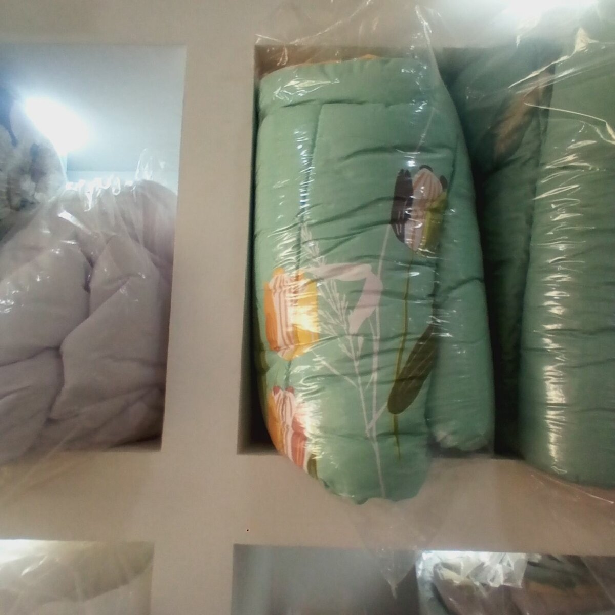 Couette florale douce imprimée