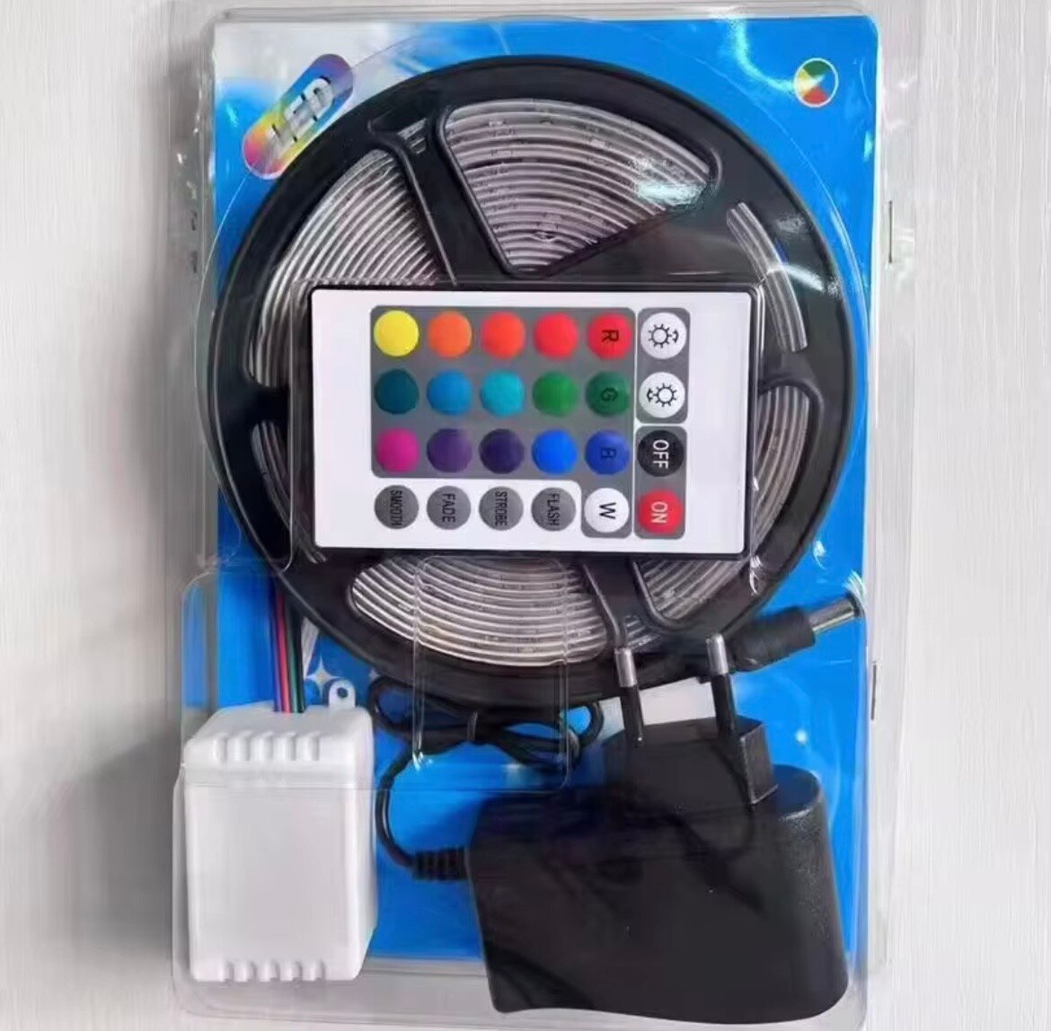 Guirlande LED RGB avec télécommande