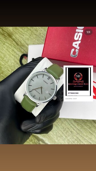 Montre Casio authentique avec sa boîte